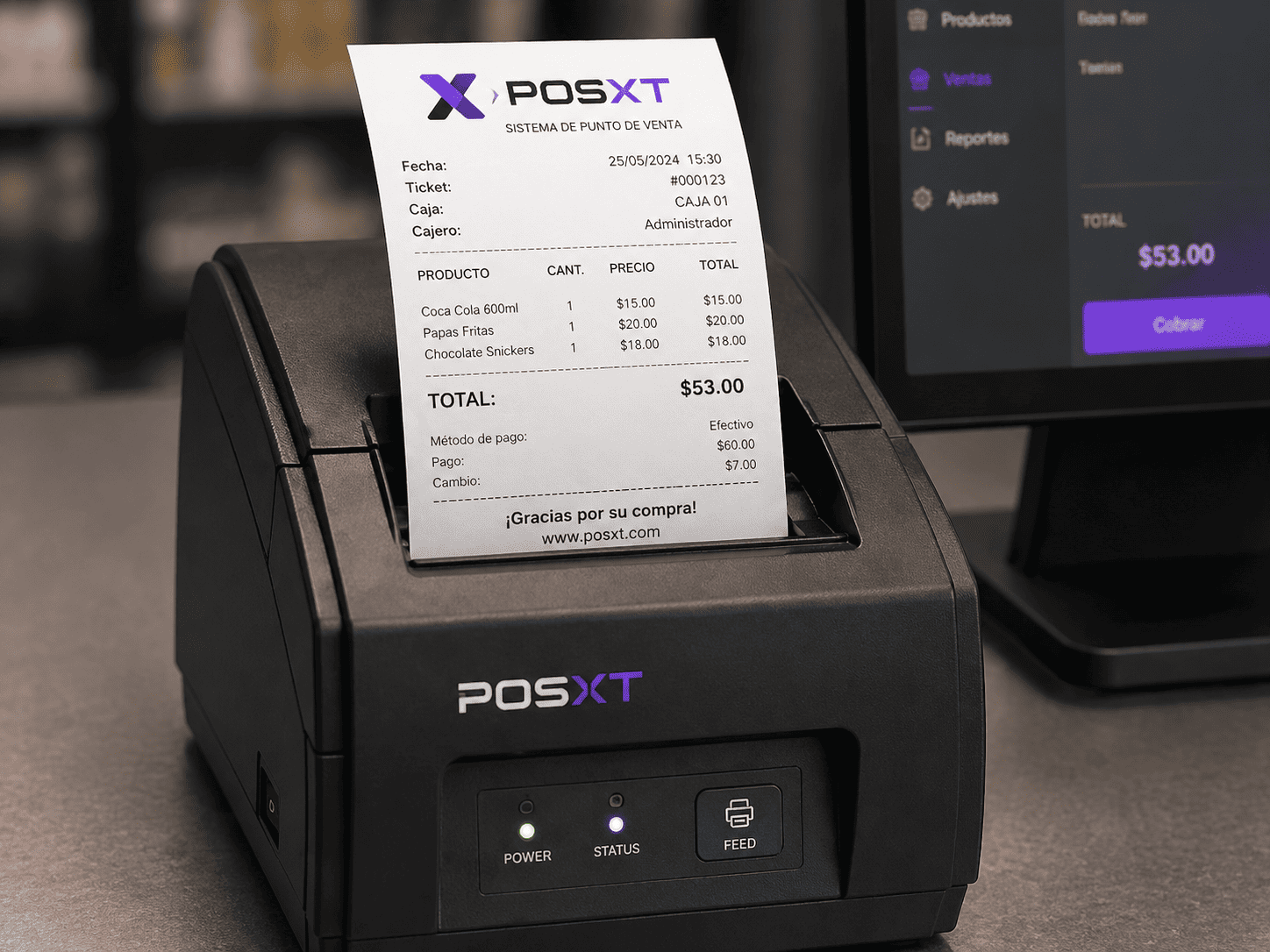 POSXT en equipo de escritorio